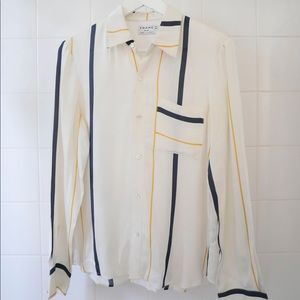 Frame Striped Button Up